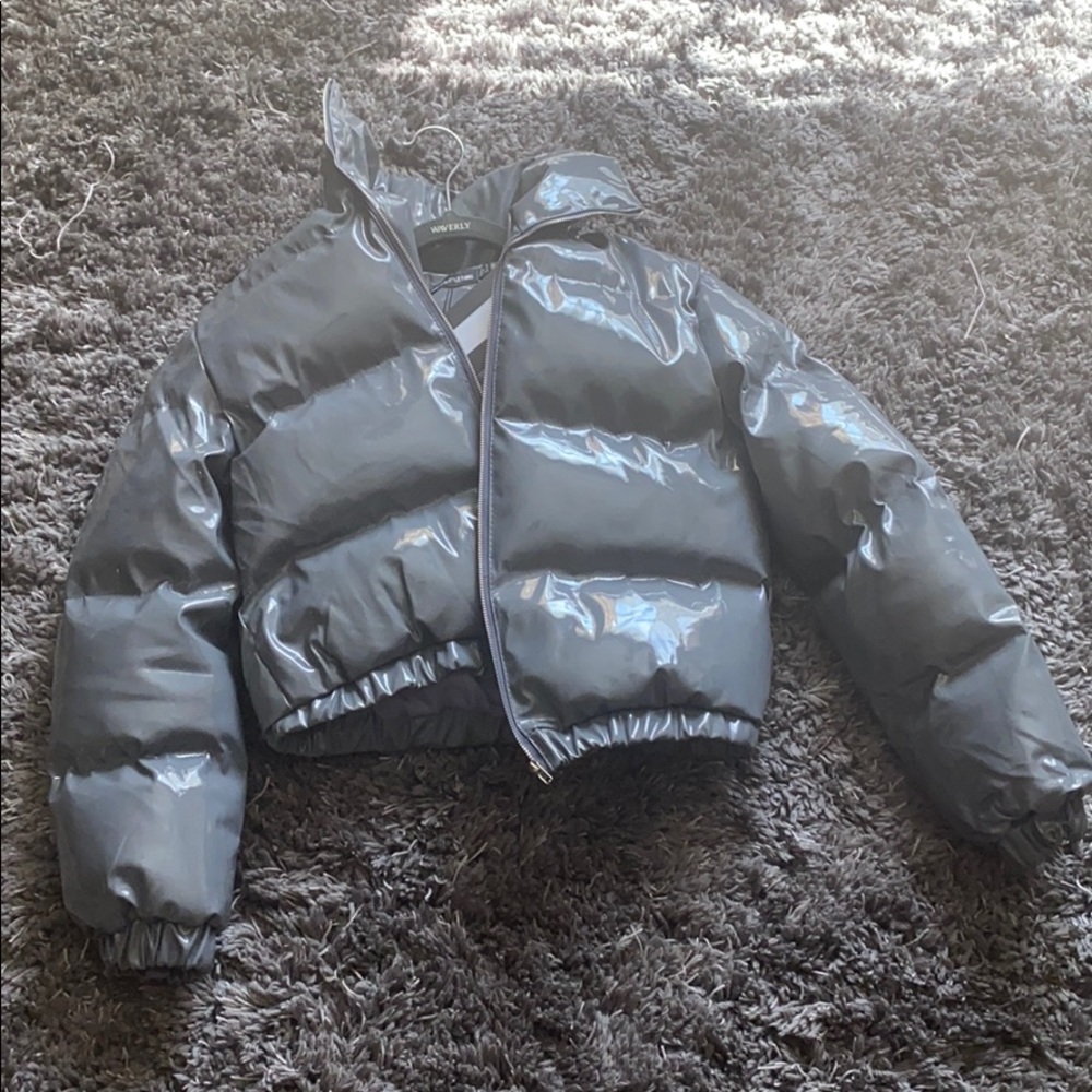 Grey Puffer Jacket